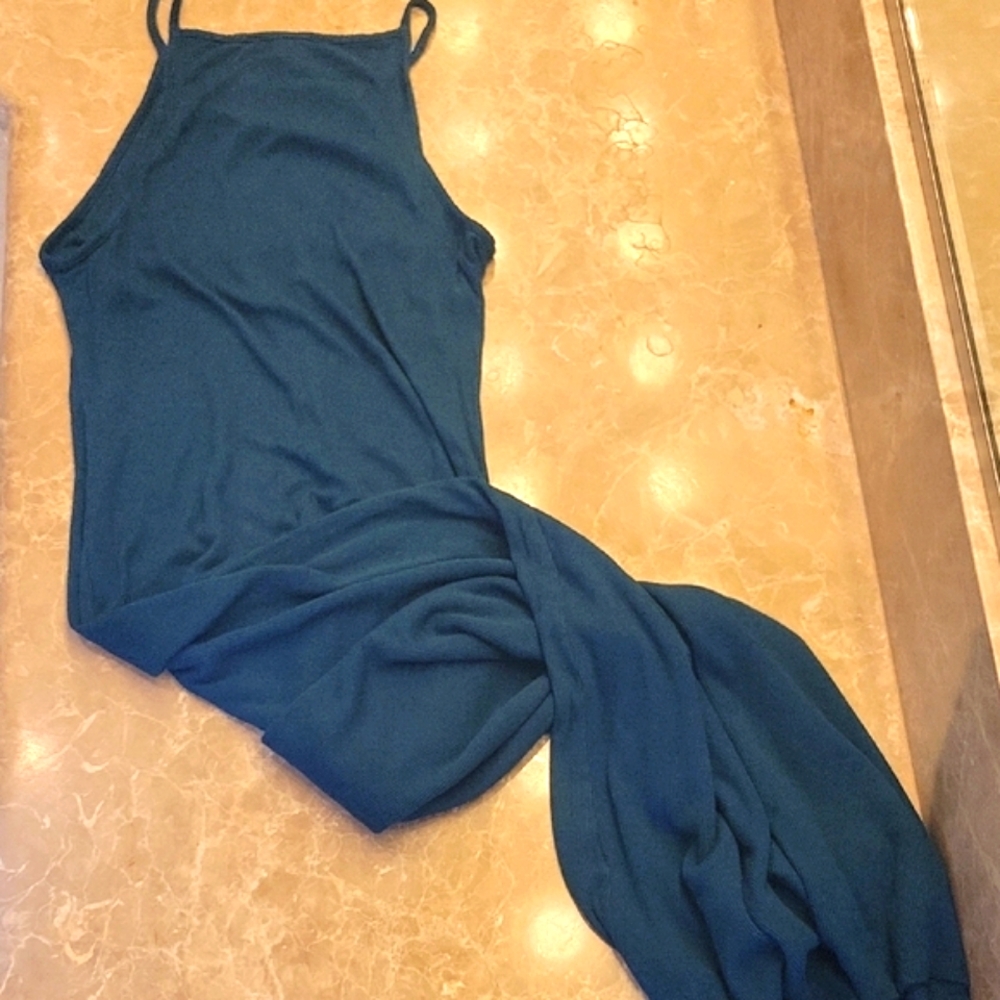 Forever 21 Rich Team Cami Micro-Ribbed Maxi Dress, M - Picture 16 of 16